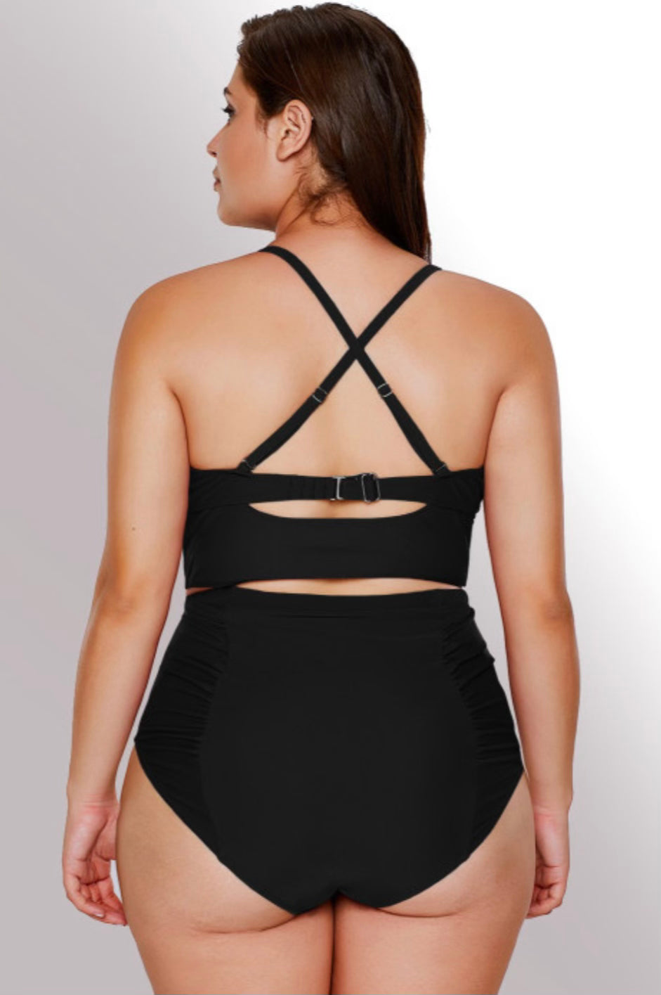 Midnight Magic Two Piece Plus Size Swimsuit