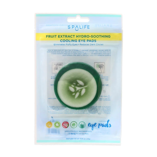 Cucumber Hydro-Soothing Spa, Cooling Eye Pads - 24 Pads