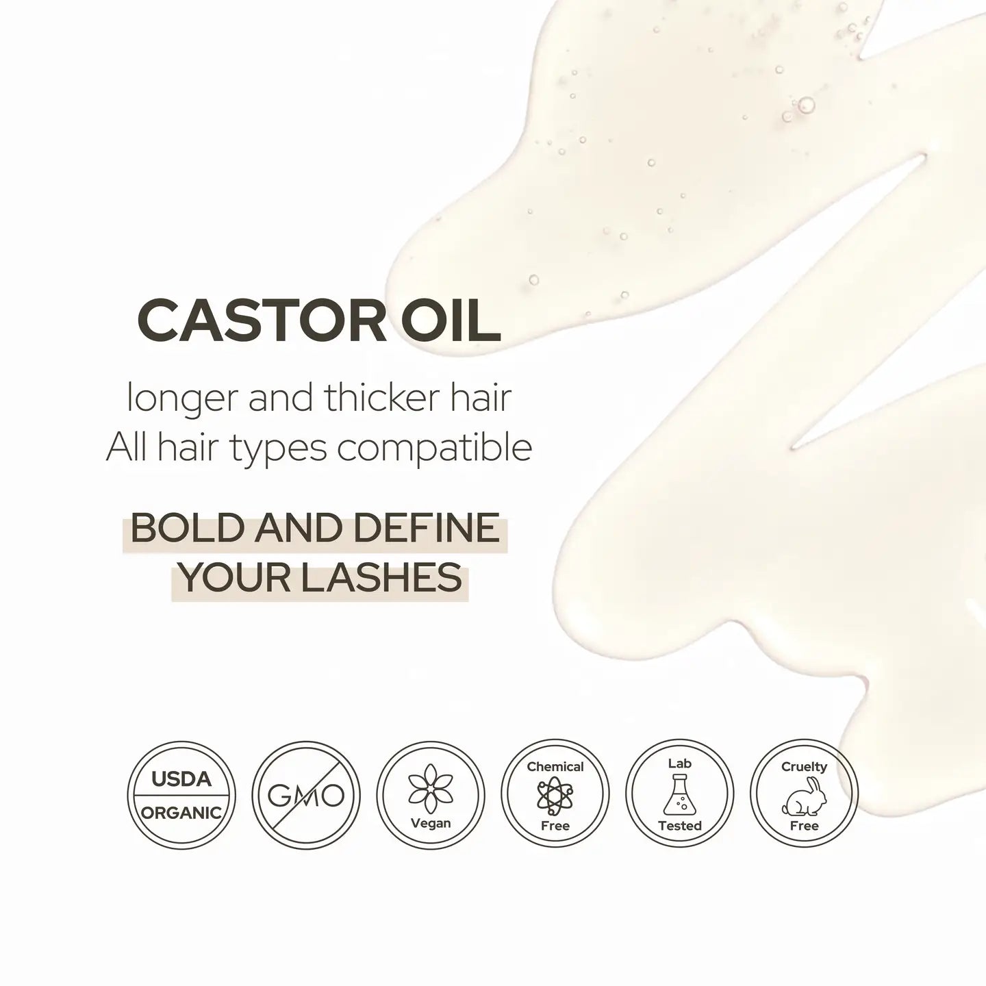 Plant of Life Organic Castor Oil | Strengthens & Nourishes Hair & Eyebrows