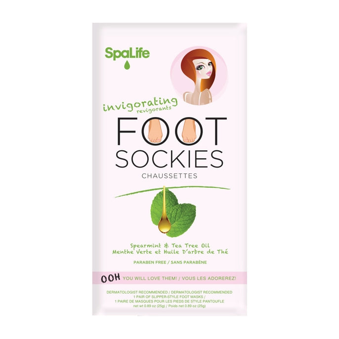 Foot peel mask sockies Spearmint & Tea Tree Oil